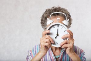 Senior,Woman,Between,70,And,80,Years,Old,Shows,Vintage
